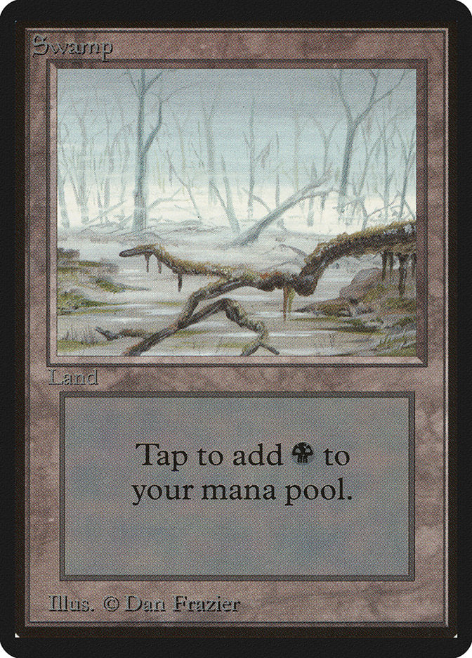 Pântano / Swamp - Magic: The Gathering - MoxLand