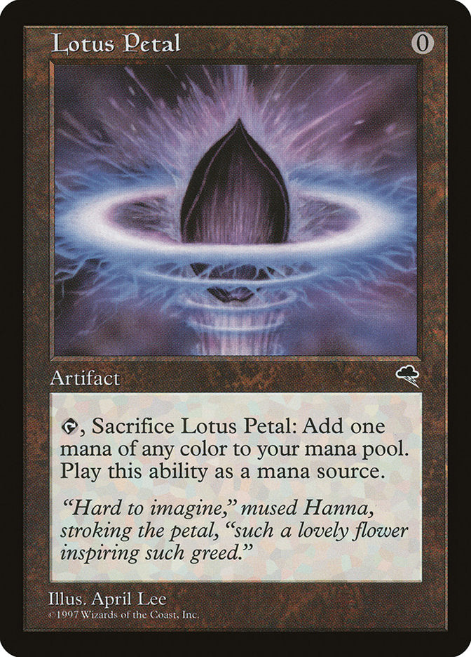 Pétala de Lótus / Lotus Petal - Magic: The Gathering - MoxLand