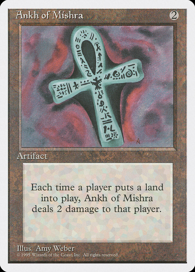 Ankh de Mishra / Ankh of Mishra - Magic: The Gathering - MoxLand