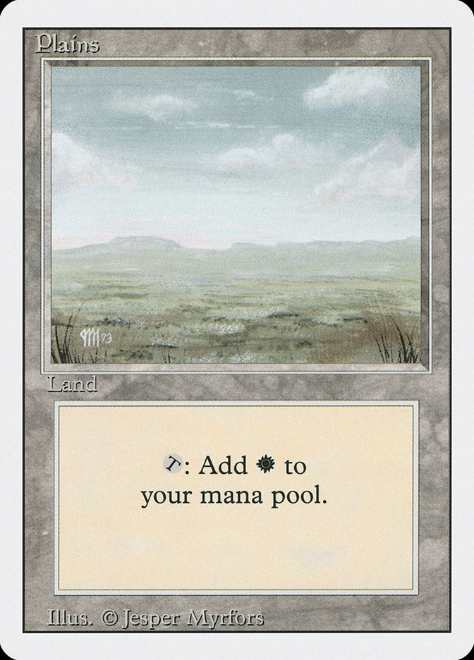 Planície / Plains - Magic: The Gathering - MoxLand