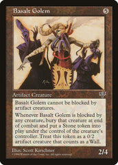 Golem de Basalto / Basalt Golem - Magic: The Gathering - MoxLand