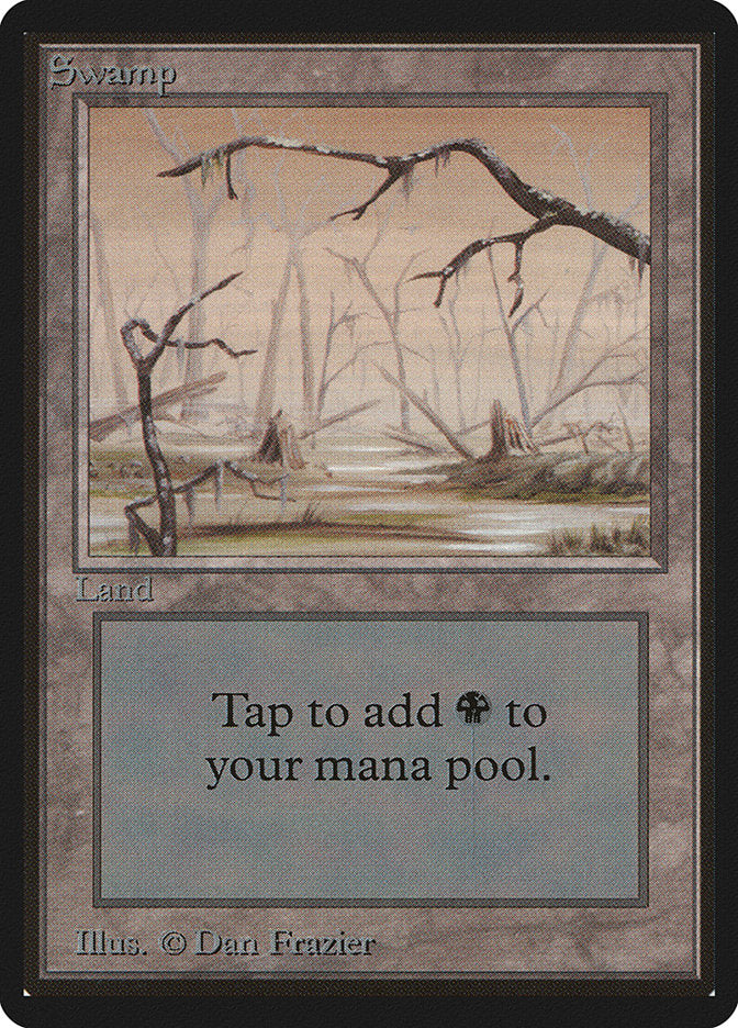 Pântano / Swamp - Magic: The Gathering - MoxLand