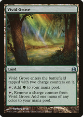 Bosque Vívido / Vivid Grove - Magic: The Gathering - MoxLand