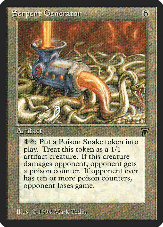 Gerador de Serpentes / Serpent Generator - Magic: The Gathering - MoxLand