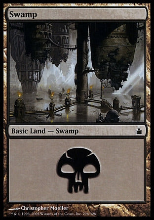 Pântano / Swamp - Magic: The Gathering - MoxLand