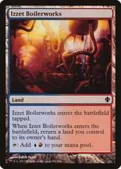 Fábrica de Caldeira Izzet / Izzet Boilerworks - Magic: The Gathering - MoxLand