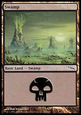 Pântano / Swamp - Magic: The Gathering - MoxLand