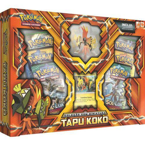 Box - Tapu Koko com Miniatura - Pokémon TCG - MoxLand