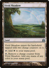 Prado Vívido / Vivid Meadow - Magic: The Gathering - MoxLand