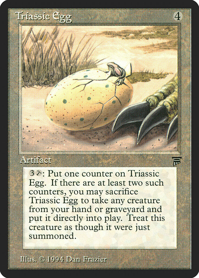 Triassic Egg / Triassic Egg - Magic: The Gathering - MoxLand