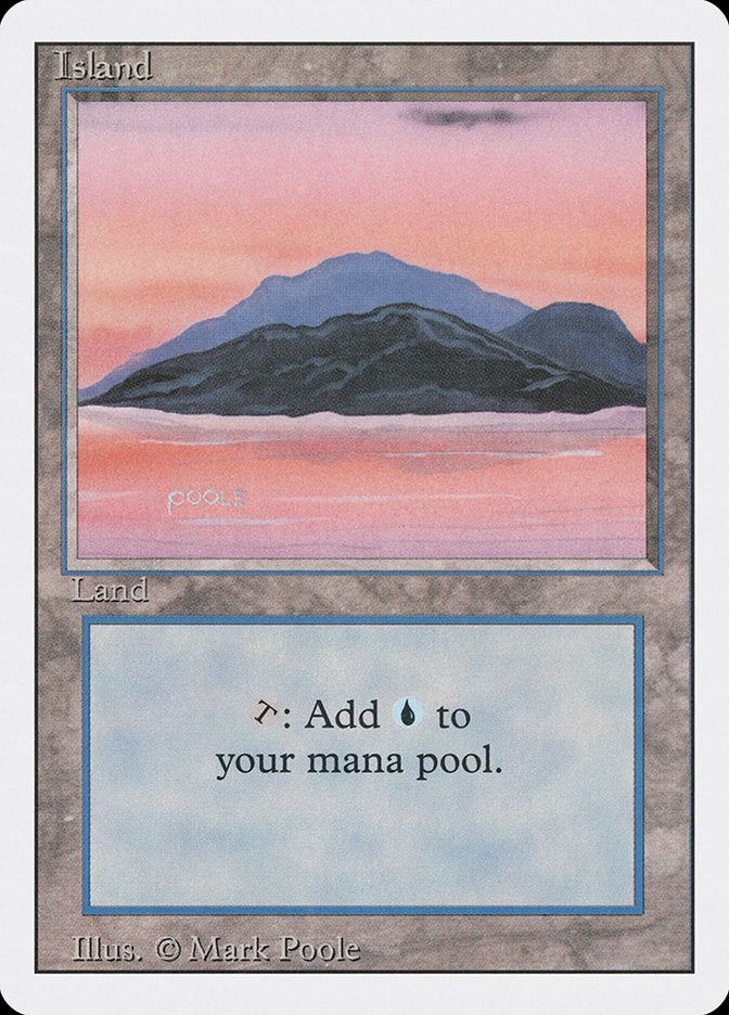 Ilha / Island - Magic: The Gathering - MoxLand