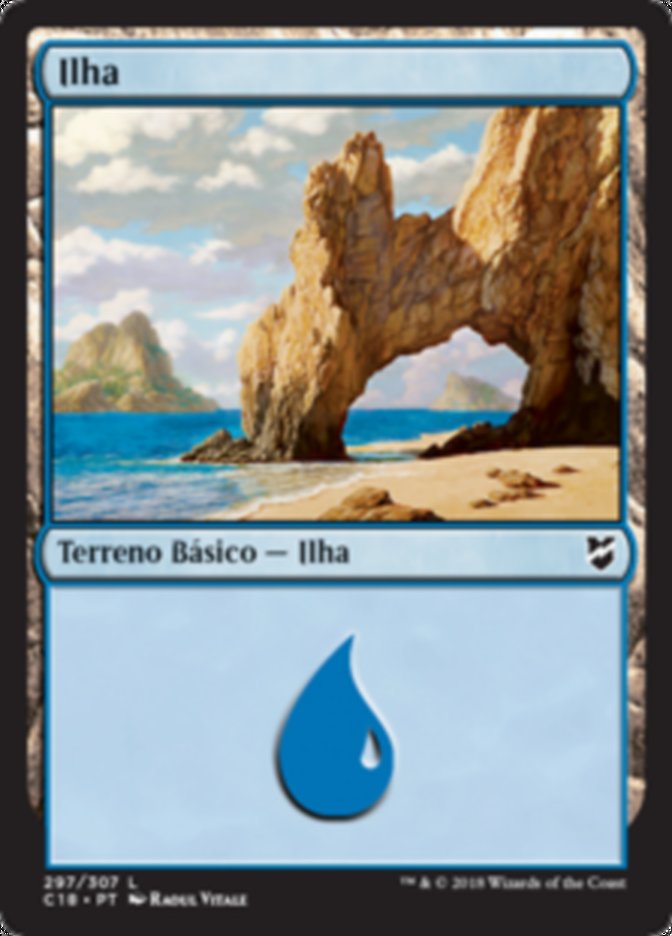 Ilha / Island - Magic: The Gathering - MoxLand