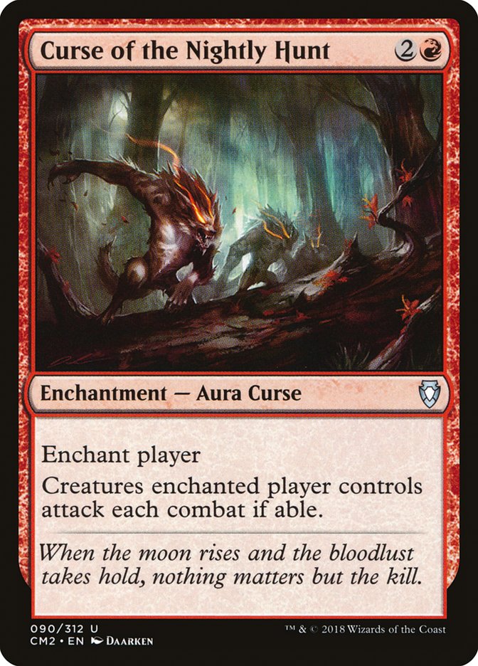 Maldição da Caçada Noturna / Curse of the Nightly Hunt - Magic: The Gathering - MoxLand