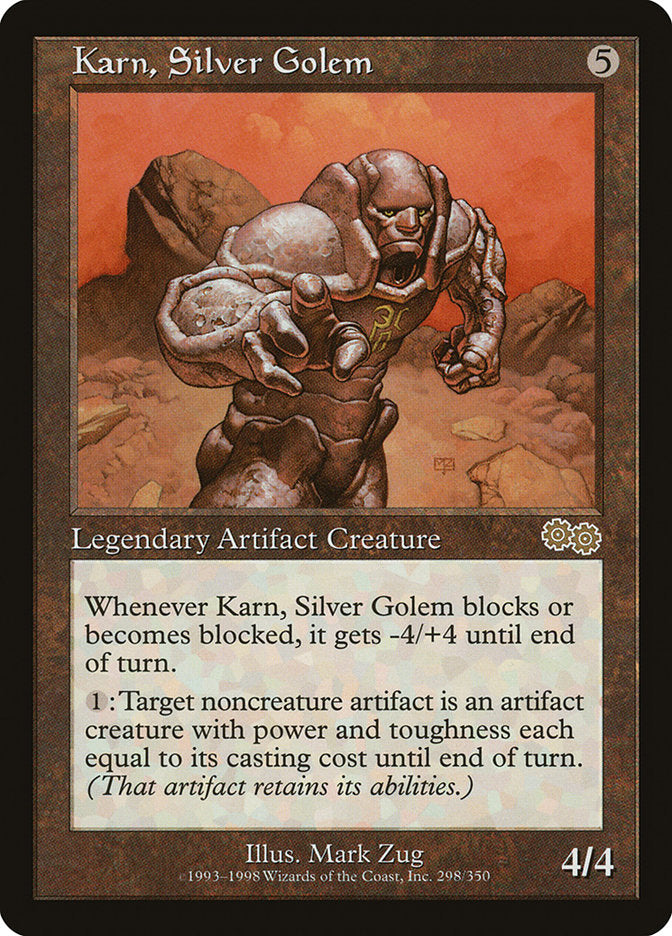 Karn, Golem de Prata / Karn, Silver Golem - Magic: The Gathering - MoxLand