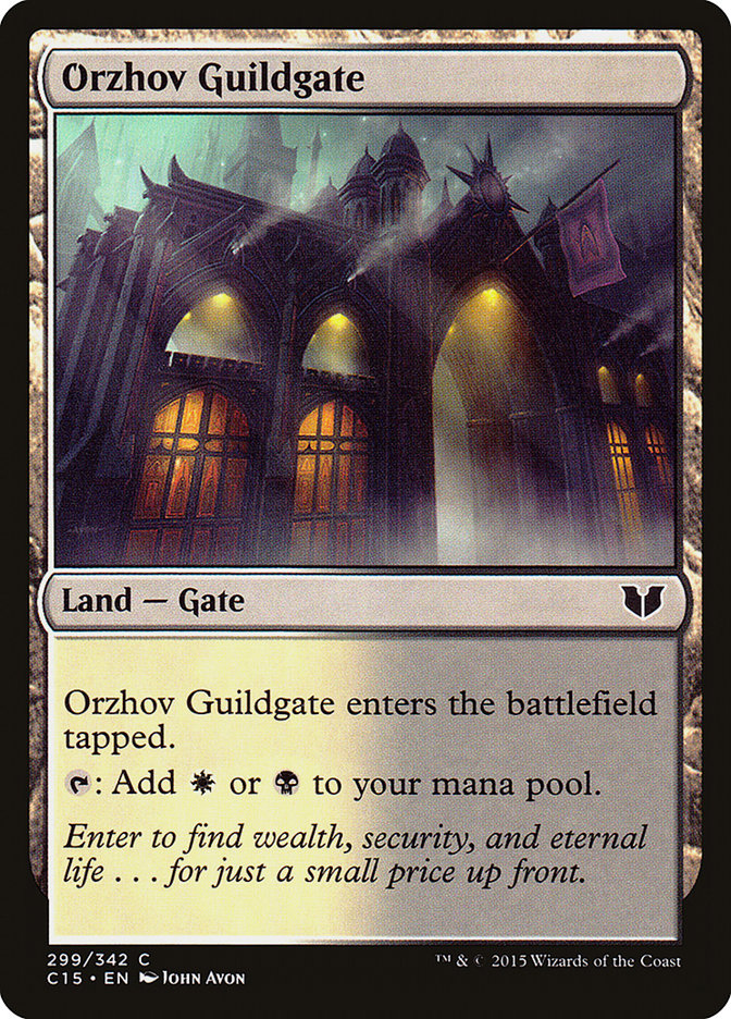 Portão da Guilda Orzhov / Orzhov Guildgate - Magic: The Gathering - MoxLand