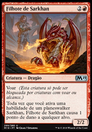 Filhote de Sarkhan / Sarkhan's Whelp - Magic: The Gathering - MoxLand