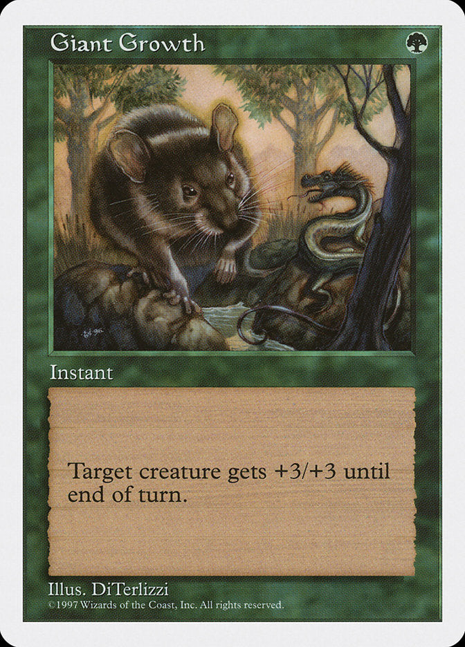 Crescimento Desenfreado / Giant Growth - Magic: The Gathering - MoxLand