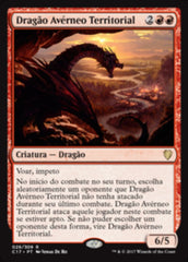 Dragão Avérneo Territorial / Territorial Hellkite - Magic: The Gathering - MoxLand