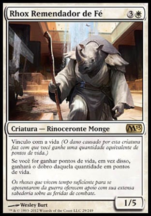 Rhox Remendador de Fé / Rhox Faithmender - Magic: The Gathering - MoxLand