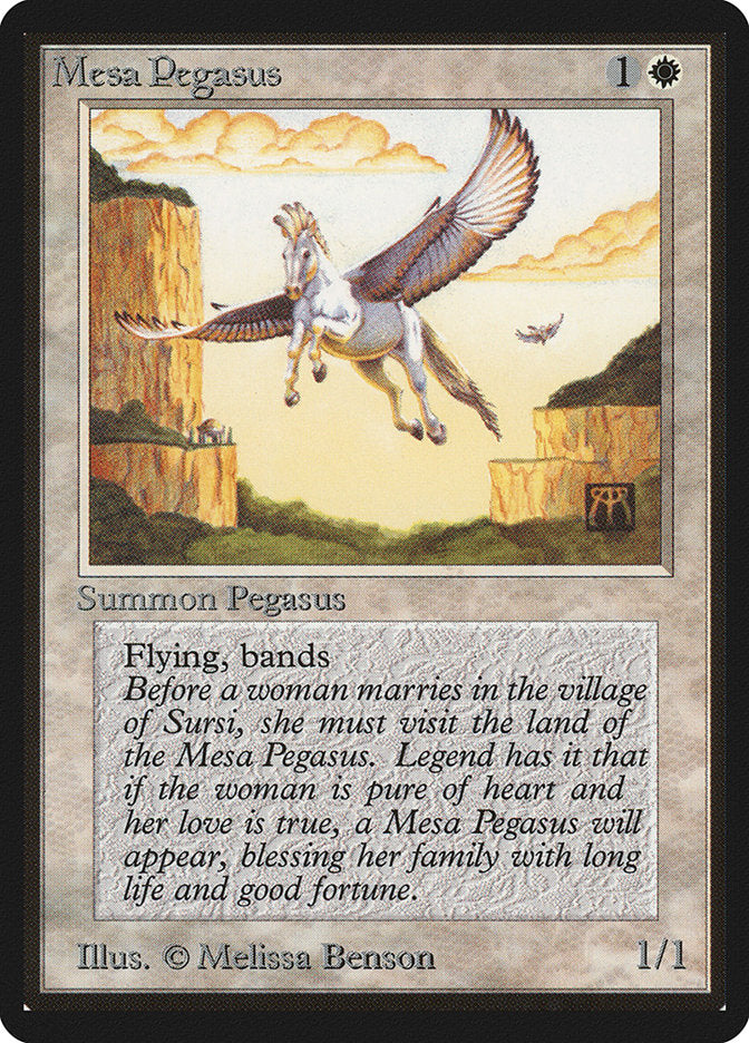 Pégaso de Meseta / Mesa Pegasus - Magic: The Gathering - MoxLand