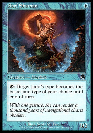 Xamã dos Recifes / Reef Shaman - Magic: The Gathering - MoxLand