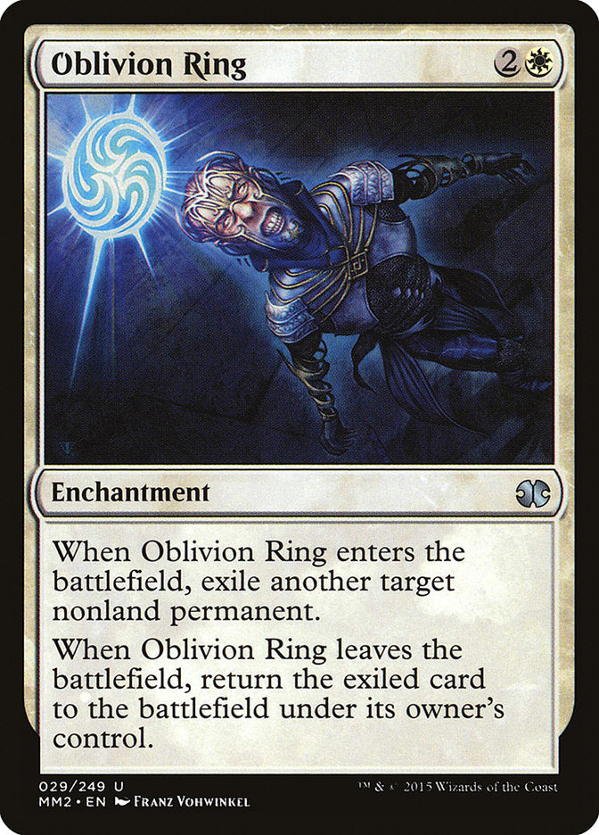 Anel do Esquecimento / Oblivion Ring - Magic: The Gathering - MoxLand