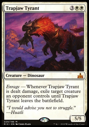 Tirano Armandíbula / Trapjaw Tyrant - Magic: The Gathering - MoxLand