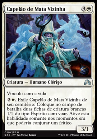 Capelão de Mata Vizinha / Nearheath Chaplain - Magic: The Gathering - MoxLand