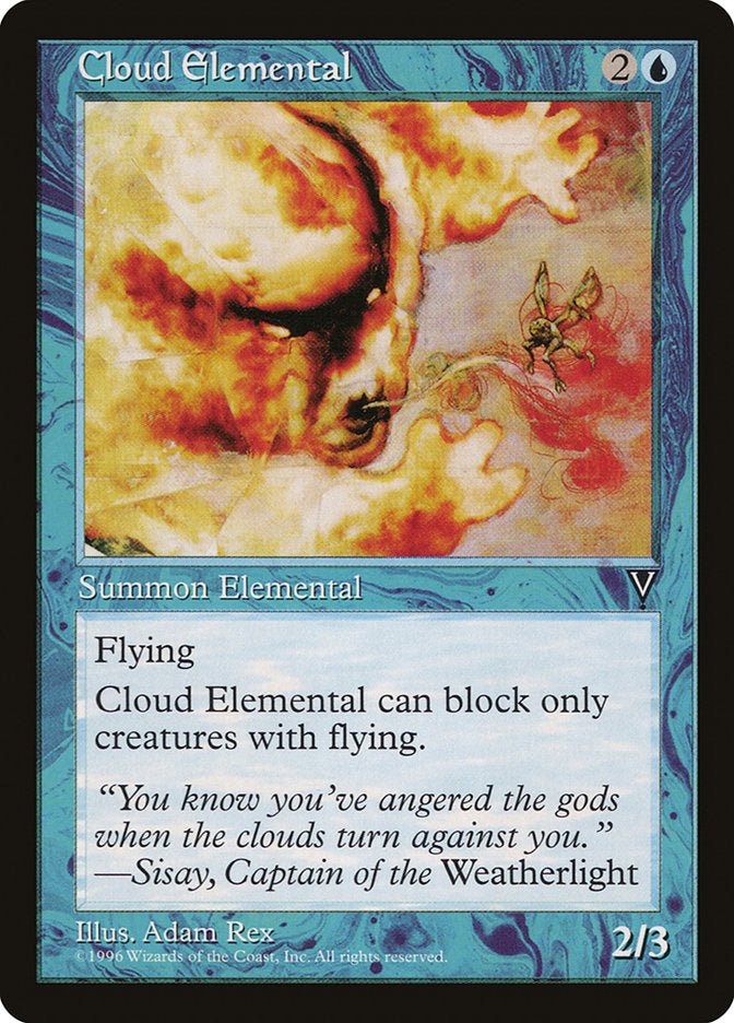 Elemental das Nuvens / Cloud Elemental - Magic: The Gathering - MoxLand