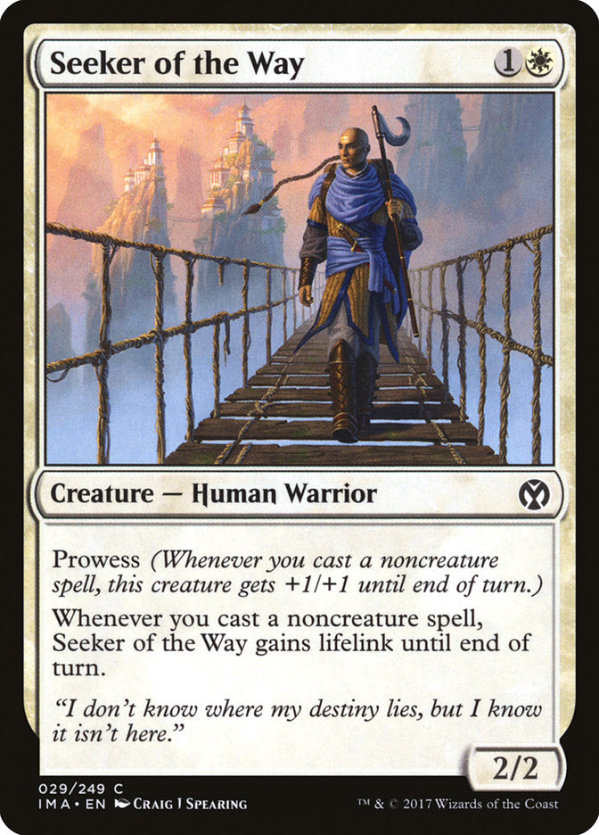 Buscador do Caminho / Seeker of the Way - Magic: The Gathering - MoxLand