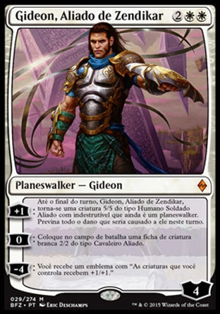 Gideon, Aliado de Zendikar / Gideon, Ally of Zendikar - Magic: The Gathering - MoxLand