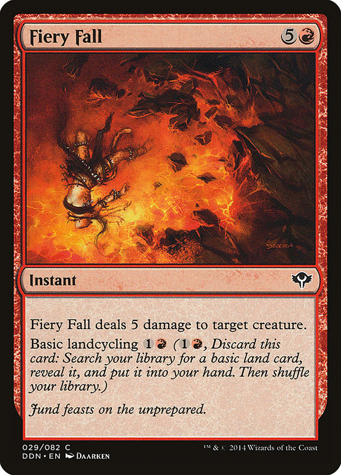 Queda Ardente / Fiery Fall - Magic: The Gathering - MoxLand