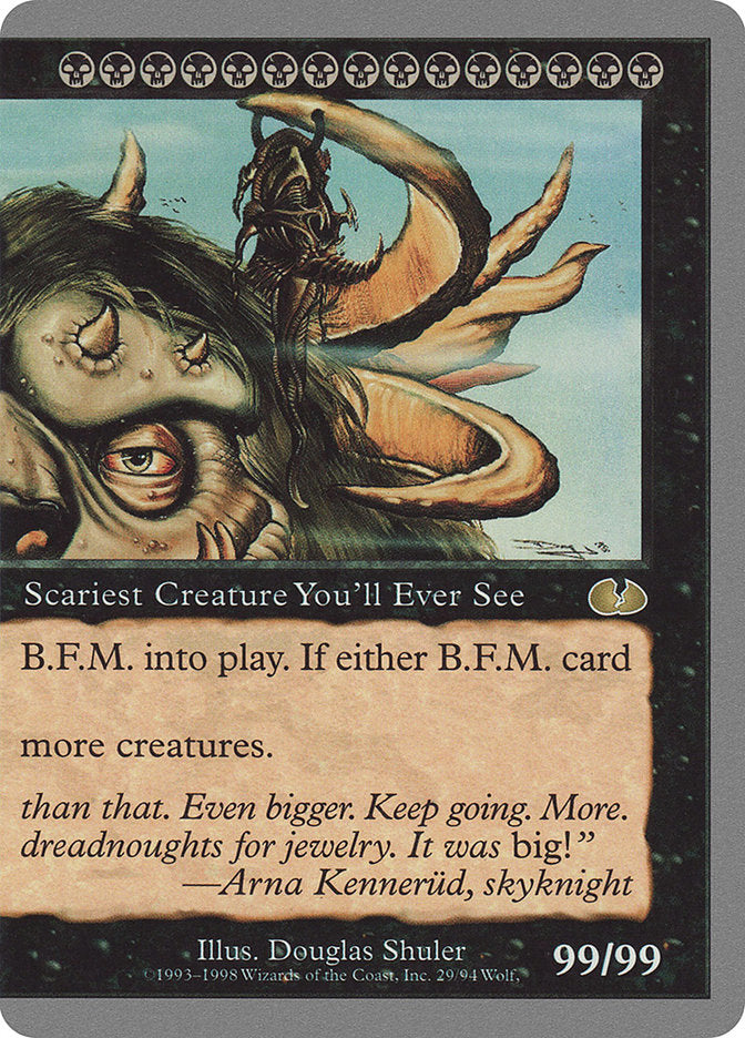 B.F.M. (Big Furry Monster) - Magic: The Gathering - MoxLand