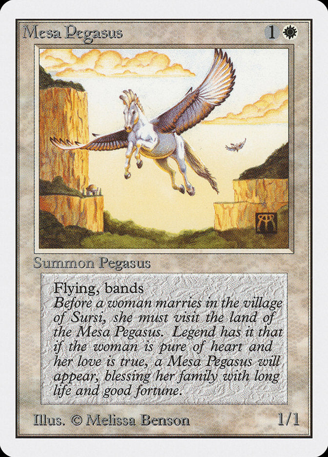 Pégaso de Meseta / Mesa Pegasus - Magic: The Gathering - MoxLand