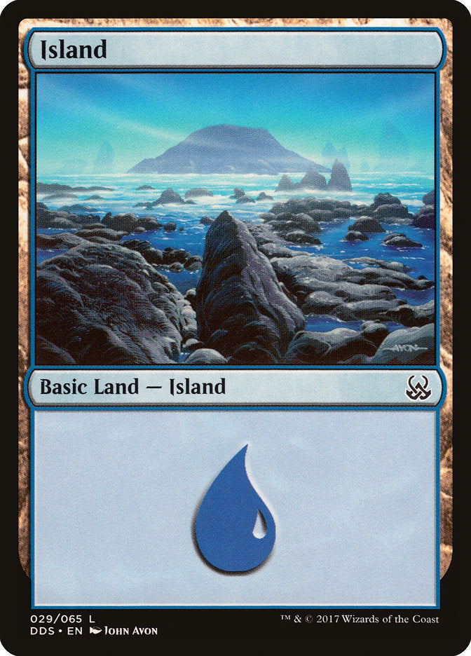 Ilha / Island - Magic: The Gathering - MoxLand