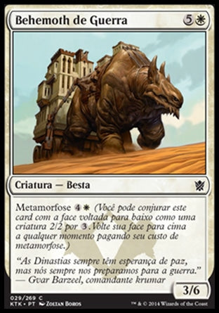 Behemoth de Guerra / War Behemoth - Magic: The Gathering - MoxLand