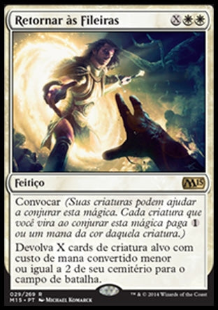 Retornar às Fileiras / Return to the Ranks - Magic: The Gathering - MoxLand