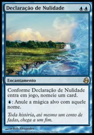 Declaração de Nulidade / Declaration of Naught - Magic: The Gathering - MoxLand