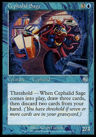 Sábio Cefálida / Cephalid Sage - Magic: The Gathering - MoxLand