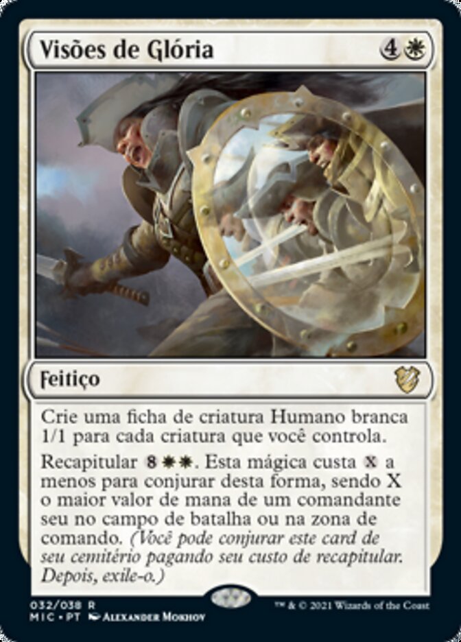 Visões de Glória / Visions of Glory - Magic: The Gathering - MoxLand