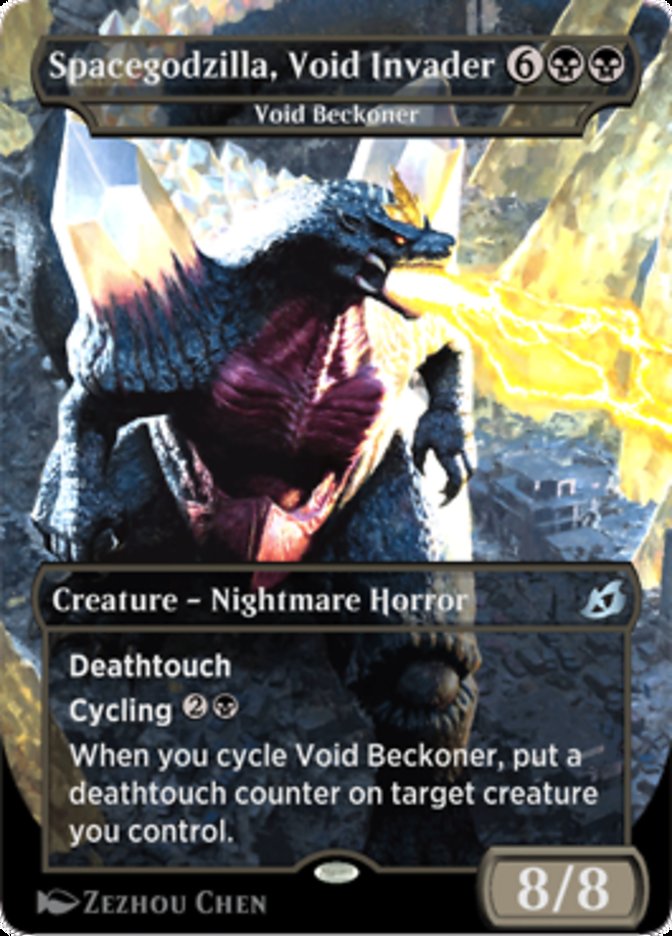 Spacegodzilla, Invasor do Vazio / Spacegodzilla, Void Invader - Magic: The Gathering - MoxLand