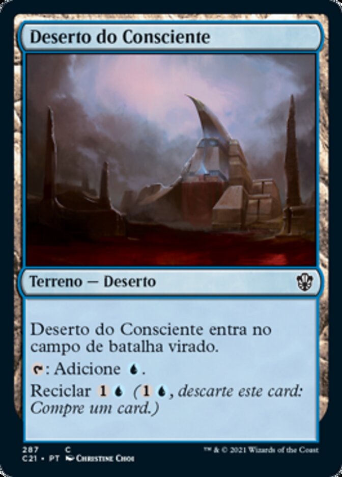 Deserto do Consciente / Desert of the Mindful - Magic: The Gathering - MoxLand