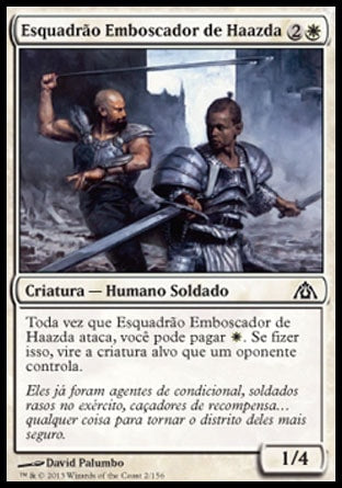 Esquadrão Emboscador de Haazda / Haazda Snare Squad - Magic: The Gathering - MoxLand