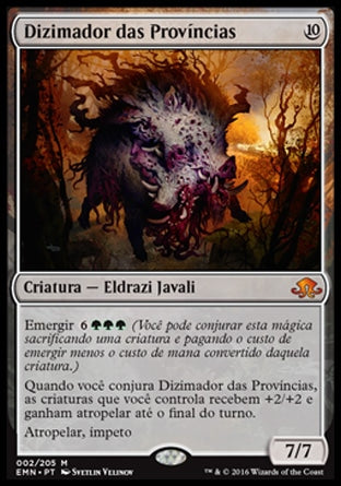 Dizimador das Províncias / Decimator of the Provinces - Magic: The Gathering - MoxLand