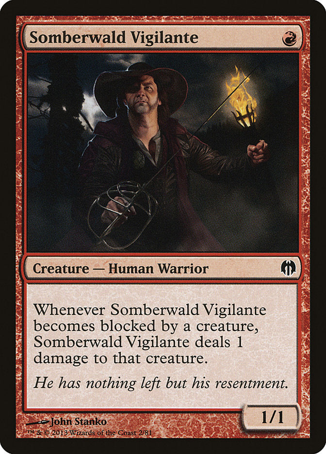 Justiceiro de Somberwald / Somberwald Vigilante - Magic: The Gathering - MoxLand