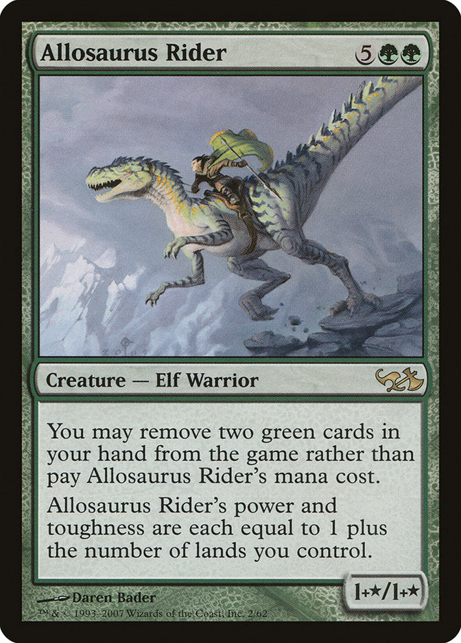 Ginete de Alossauro / Allosaurus Rider - Magic: The Gathering - MoxLand