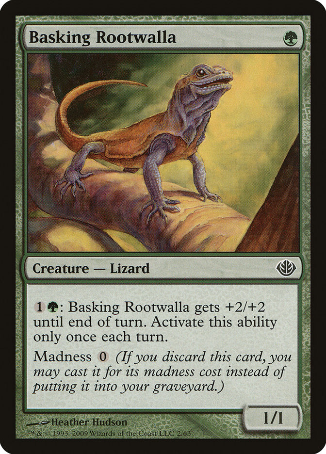 Rizowalla Preguiçoso / Basking Rootwalla - Magic: The Gathering - MoxLand