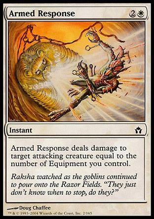 Resposta Armada / Armed Response - Magic: The Gathering - MoxLand