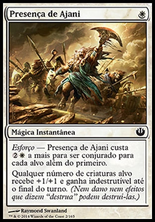 Presença de Ajani / Ajani's Presence - Magic: The Gathering - MoxLand