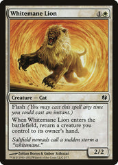 Leão de Juba Branca / Whitemane Lion - Magic: The Gathering - MoxLand